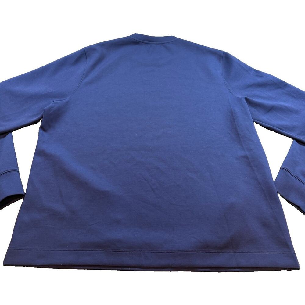 Away Travel Men’s XL Navy Blue Crewneck Pullover Sweatshirt Stretch Pockets - Picture 12 of 12